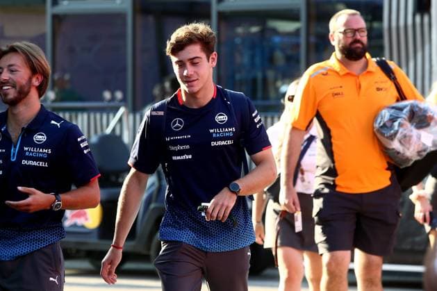 29.08.2024, xsvx, Motorsport FIA Formel 1, Großer Preis von Italien 2024 emspor, v.l. Franco Colapinto (Williams) (FIA REGULATIONS PROHIBIT ANY USE OF PHOTOGRAPHS as IMAGE SEQUENCES and or QUASI-VIDEO) Monza