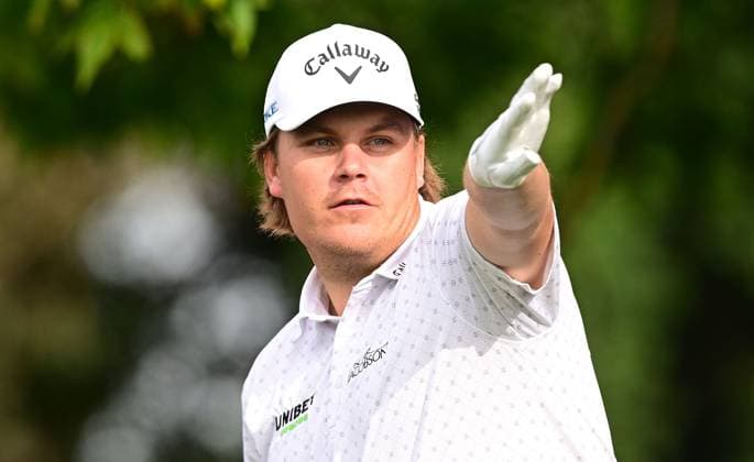 Sami Valimaki on the 16th Tee Betfred British Masters 2024, Day One, Golf, The Belfry, Sutton Coldfield, UK - 29 Aug 2024  Copyright: xGreigxCowie Shutterstockx 14672246k