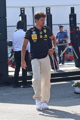 29.08.2024, xsvx, Motorsport FIA Formel 1, Großer Preis von Italien 2024 emspor, v.l. Charles Leclerc (Ferrari) Startnummer 16 (FIA REGULATIONS PROHIBIT ANY USE OF PHOTOGRAPHS as IMAGE SEQUENCES and or QUASI-VIDEO) Monza