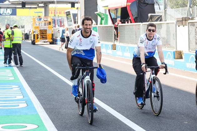 RICCIARDO Daniel (aus), Visa Cash App RB F1 Team VCARB 01, portrait during the Formula 1 Pirelli Gran Premio d’Italia 2024, Italian Grand Prix 2024, 16th round of the 2024 Formula One World Championship, WM, Weltmeisterschaft from August 30 to September 1, 2024 on the Autodromo Nazionale Monza, in Monza, Italy - F1 - ITALIAN GRAND PRIX 2024 DPPI Panoramic  240829_R16_ITALIA_DP_FG0O0701