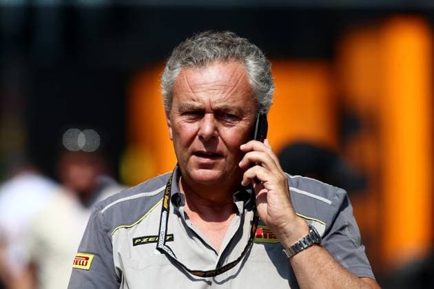 29.08.2024, xsvx, Motorsport FIA Formel 1, Großer Preis von Italien 2024 emspor, v.l. Pirelli Motorsportchef Mario Isola (FIA REGULATIONS PROHIBIT ANY USE OF PHOTOGRAPHS as IMAGE SEQUENCES and or QUASI-VIDEO) Monza