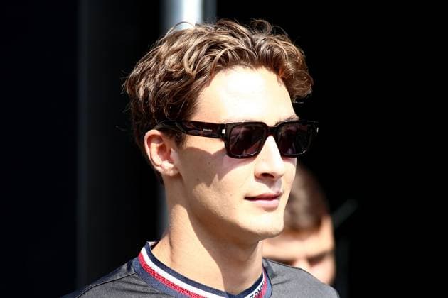29.08.2024, xsvx, Motorsport FIA Formel 1, Großer Preis von Italien 2024 emspor, v.l. George Russell (Mercedes AMG Petronas) Startnummer 63 (FIA REGULATIONS PROHIBIT ANY USE OF PHOTOGRAPHS as IMAGE SEQUENCES and or QUASI-VIDEO) Monza