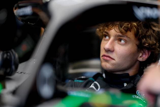 12 Andrea Kimi Antonelli (ITA, Mercedes-AMG Petronas F1 Team), F1 Grand Prix of Italy at Autodromo Nazionale Monza on August 29, 2024 in Monza, Italy. (Photo by HOCH ZWEI) Monza Italy