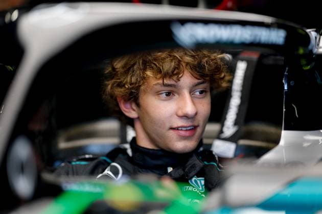 Sport Bilder des Tages 12 Andrea Kimi Antonelli (ITA, Mercedes-AMG Petronas F1 Team), F1 Grand Prix of Italy at Autodromo Nazionale Monza on August 29, 2024 in Monza, Italy. (Photo by HOCH ZWEI) Monza Italy