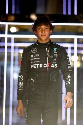 12 Andrea Kimi Antonelli (ITA, Mercedes-AMG Petronas F1 Team), F1 Grand Prix of Italy at Autodromo Nazionale Monza on August 29, 2024 in Monza, Italy. (Photo by HOCH ZWEI) Monza Italy
