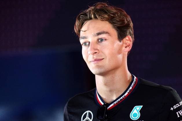 29.08.2024, xsvx, Motorsport FIA Formel 1, Großer Preis von Italien 2024 emspor, v.l. George Russell (Mercedes AMG Petronas) Startnummer 63 (FIA REGULATIONS PROHIBIT ANY USE OF PHOTOGRAPHS as IMAGE SEQUENCES and or QUASI-VIDEO) Monza