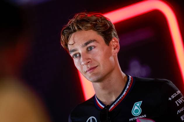 63 George Russell (GBR, Mercedes-AMG Petronas F1 Team), F1 Grand Prix of Italy at Autodromo Nazionale Monza on August 29, 2024 in Monza, Italy. (Photo by HOCH ZWEI) Monza Italy