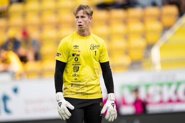 240829 Goalkeeper Melker Uppenberg of Elfsborg during warmup ahead off the UEFA Europa League playoff between Elfsborg and Molde on August 29, 2024 in Boras. Photo: Jörgen Jarnberger BILDBYRAN COP 112 JJ0394 fotboll football soccer fotball uefa europa league playoff elfsborg molde bbeng Copyright: JÖRGENxJARNBERGER BB240829JJ002