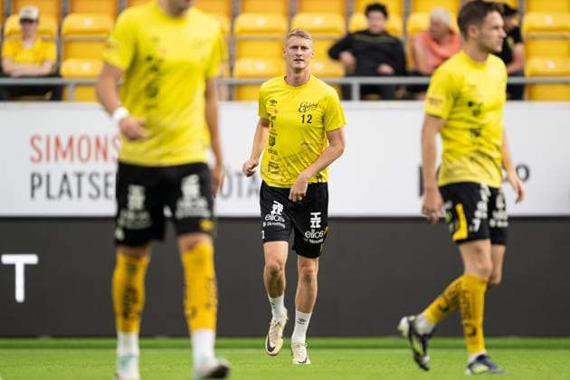 240829 Emil Holten of Elfsborg during warmup ahead off the UEFA Europa League playoff between Elfsborg and Molde on August 29, 2024 in Boras. Photo: Jörgen Jarnberger BILDBYRAN COP 112 JJ0394 fotboll football soccer fotball uefa europa league playoff elfsborg molde bbeng Copyright: JÖRGENxJARNBERGER BB240829JJ011