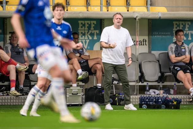 240829 Head coach Erling Moe of Molde during the UEFA Europa League playoff between Elfsborg and Molde on August 29, 2024 in Boras. Photo: Jörgen Jarnberger BILDBYRAN COP 112 JJ0394 fotboll football soccer fotball uefa europa league playoff elfsborg molde bbeng Copyright: JÖRGENxJARNBERGER BB240829JJ018