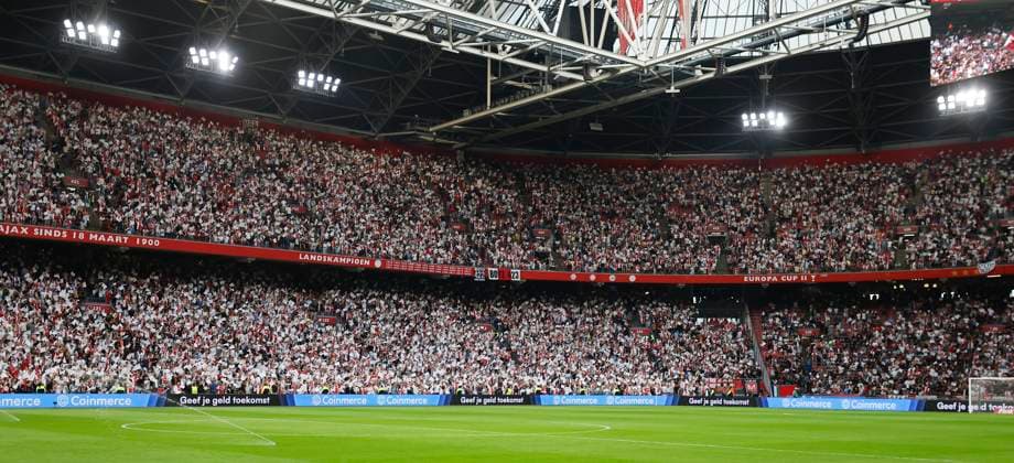 AMSTERDAM, 29-08-2024 , JohanCruyff Arena, Europa League Play Offs, season 2024 2025, Ajax- Jagiellonia Bialystok. stadium overview Ajax - Jagiellonia Bialystok  x26142867x Copyright: