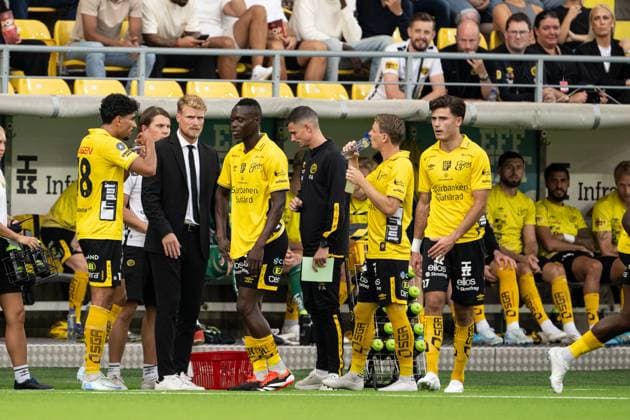 240829 Manager Oscar Hiljemark of Elfsborg during the UEFA Europa League playoff between Elfsborg and Molde on August 29, 2024 in Boras. Photo: Jörgen Jarnberger BILDBYRAN COP 112 JJ0394 fotboll football soccer fotball uefa europa league playoff elfsborg molde bbeng Copyright: JÖRGENxJARNBERGER BB240829JJ023