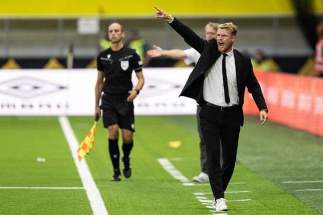 240829 Manager Oscar Hiljemark of Elfsborg during the UEFA Europa League playoff between Elfsborg and Molde on August 29, 2024 in Boras. Photo: Jörgen Jarnberger BILDBYRAN COP 112 JJ0394 fotboll football soccer fotball uefa europa league playoff elfsborg molde bbeng Copyright: JÖRGENxJARNBERGER BB240829JJ036