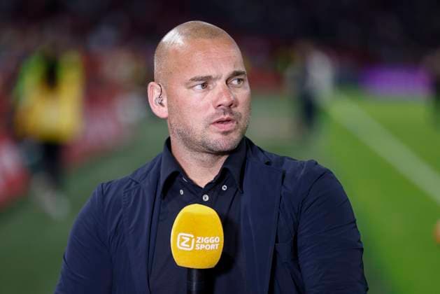 AMSTERDAM, 29-08-2024 , JohanCruyff Arena, Europa League Play Offs, season 2024 2025, Ajax- Jagiellonia Bialystok. Ziggo Wesley Sneijder Ajax - Jagiellonia Bialystok  x26143920x Copyright: