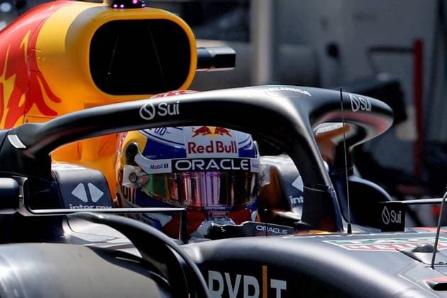 30.08.2024, xsvx, Motorsport FIA Formel 1, Großer Preis von Italien 2024 emspor, v.l. Max Verstappen (Oracle Red Bull Racing) Startnummer 1 (FIA REGULATIONS PROHIBIT ANY USE OF PHOTOGRAPHS as IMAGE SEQUENCES and or QUASI-VIDEO) Monza