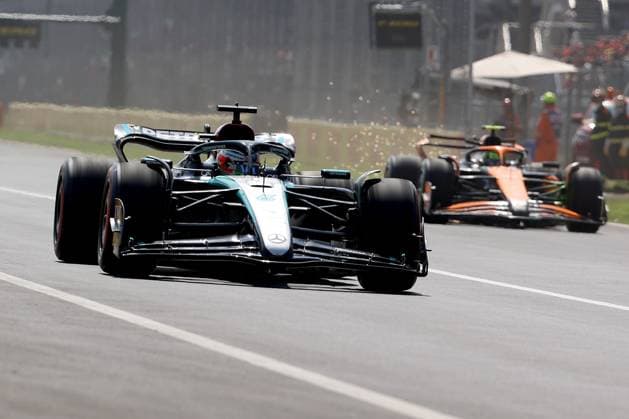 30.08.2024, xsvx, Motorsport FIA Formel 1, Großer Preis von Italien 2024 emspor, v.l. Kimi Antonelli (Mercedes AMG Petronas) (FIA REGULATIONS PROHIBIT ANY USE OF PHOTOGRAPHS as IMAGE SEQUENCES and or QUASI-VIDEO) Monza
