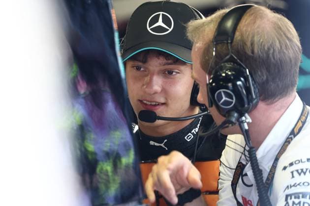 F1 Italian Grand Prix 2024 Practice 1 Andrea Kimi Antonelli before first practice ahead of the Formula 1 Italian Grand Prix at Autodromo Nazionale di Monza in Monza, Italy on August 30, 2024. Monza Italy  Copyright: xJakubxPorzyckix originalFilename:porzycki-f1italia240830_np76L.jpg