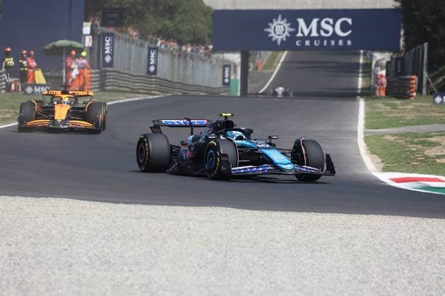 FORMULA 1 PIRELLI GRAN PREMIO D ITALIA 2024 30.08.2024, Autodromo Nazionale di Monza, Monza, FORMULA 1 PIRELLI GRAN PREMIO D ITALIA 2024 ,im Bild Pierre Gasly (FRA), Alpine F1 Team