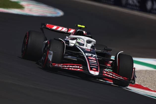 Nico Hulkenberg of Germany and Haas F1 in Aktion, Practice, F1 Grand Prix of Italy, Autodromo Nazionale Monza am 30. August 2024 in Monza, Italy. (Foto von Diogo Cardoso DeFodi Images) Nico Hulkenberg of Germany and Haas F1 in action, Practice, F1 Grand Prix of Italy, Autodromo Nazionale Monza on August 30, 2024 in Monza, Italy. (Photo by Diogo Cardoso DeFodi Images) Defodi-645_f1ita20240830_1821