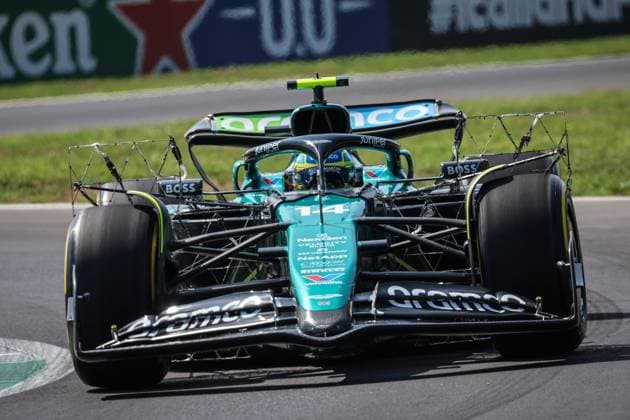 Foto IPP Enrico Schiavi Monza 30-08-2024 Formula 1 F1 Gran Premio di Italia 2024 FP1 nella foto: Fernando Alonso - Aston Martin Monza italy  Copyright: xR4924_italyphotopressx