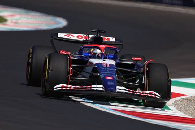 Daniel Ricciardo of Australia and Visa Cash App RB in Aktion, Practice, F1 Grand Prix of Italy, Autodromo Nazionale Monza am 30. August 2024 in Monza, Italy. (Foto von Diogo Cardoso DeFodi Images) Daniel Ricciardo of Australia and Visa Cash App RB in action, Practice, F1 Grand Prix of Italy, Autodromo Nazionale Monza on August 30, 2024 in Monza, Italy. (Photo by Diogo Cardoso DeFodi Images) Defodi-645_f1ita20240830_1834
