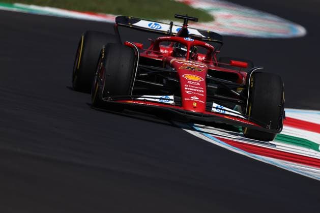 Charles Leclerc of Monaco and Ferrari in Aktion, Practice, F1 Grand Prix of Italy, Autodromo Nazionale Monza am 30. August 2024 in Monza, Italy. (Foto von Diogo Cardoso DeFodi Images) Charles Leclerc of Monaco and Ferrari in action, Practice, F1 Grand Prix of Italy, Autodromo Nazionale Monza on August 30, 2024 in Monza, Italy. (Photo by Diogo Cardoso DeFodi Images) Defodi-645_f1ita20240830_2366