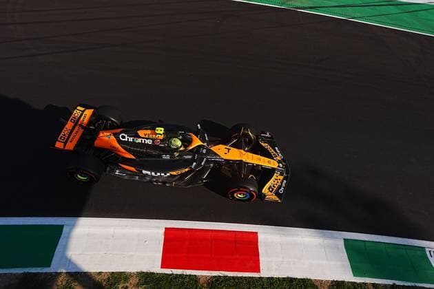 FORMULA 1 PIRELLI GRAN PREMIO D ITALIA 2024 30.08.2024, Autodromo Nazionale di Monza, Monza, FORMULA 1 PIRELLI GRAN PREMIO D ITALIA 2024 ,im Bild Lando Norris (GBR), McLaren F1 Team