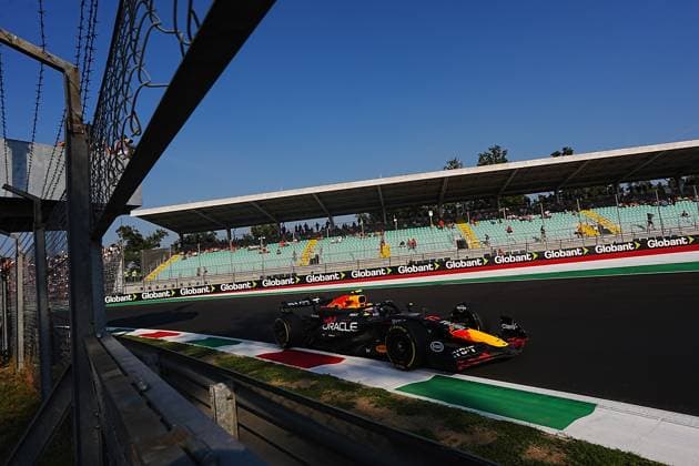 30.08.2024, Autodromo Nazionale di Monza, Monza, FORMULA 1 PIRELLI GRAN PREMIO D ITALIA 2024 ,im Bild Sergio Perez (MEX), Oracle Red Bull Racing Defodi-506_20240830_hbr_9045