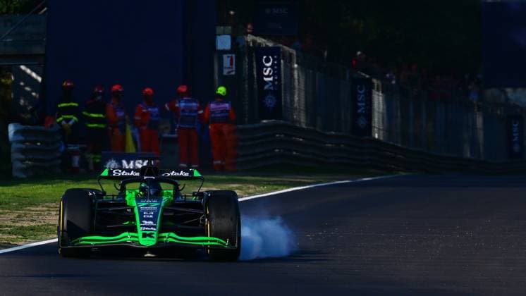 NÃ‚Â°77 Valtteri Bottas FIN Stake F1 Tam during Formula 1 - Pirelli Gran Premio d Italia 2024 - Practice 1 and Practice 2, Formula 1 Championship in Monza, Italy, August 30 2024  Copyright: xOttoxMoretti IPAxSportx xipa-agex xx IPA_49201080 IPA_Agency_IPA49201080