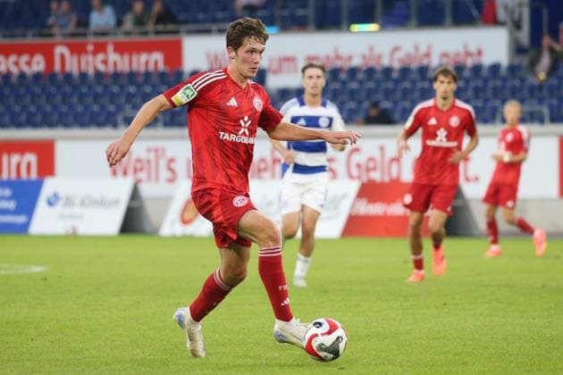 Duisburg, Deutschland 30. August 2024: Regionalliga West - 2024 2025 - MSV Duisburg vs. Fortuna Düsseldorf U23 Im Bild: Lennart Garlipp (Fortuna Düsseldorf U23) Schauinsland-Reisen Arena Nordrhein Westfalen