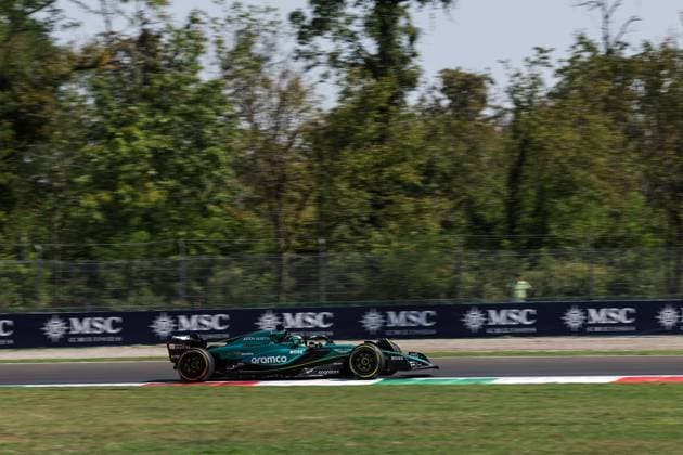 18 Lance Stroll (CAN, Aston Martin Aramco F1 Team), F1 Grand Prix of Italy at Autodromo Nazionale Monza on August 30, 2024 in Monza, Italy. (Photo by HOCH ZWEI) Monza Italy