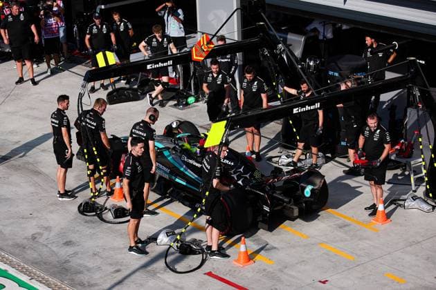 44 Lewis Hamilton (GBR, Mercedes-AMG Petronas F1 Team), F1 Grand Prix of Italy at Autodromo Nazionale Monza on August 30, 2024 in Monza, Italy. (Photo by HOCH ZWEI) Monza Italy