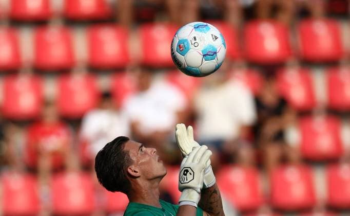 Nahuel Noll . 2.Bundesliga - Spieltag 4 , Jahn Regensburg - Greuther Fürth . Fußball , in Jahnstadion , Regensburg , Bayern , Deutschland . August 30, 2024 - Photo: Ipa Photo Pressefoto DENL Copyright: xx