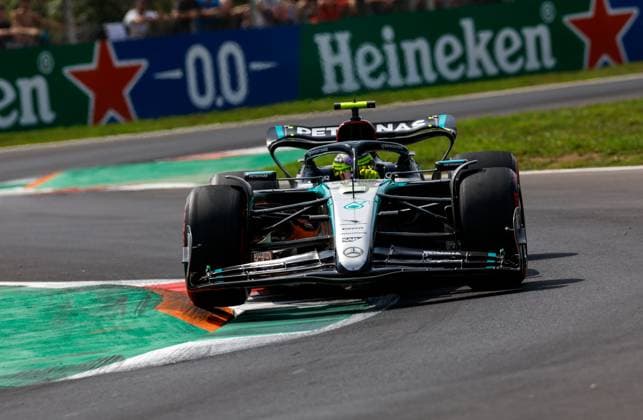 44 Lewis Hamilton (GBR, Mercedes-AMG Petronas F1 Team), F1 Grand Prix of Italy at Autodromo Nazionale Monza on August 31, 2024 in Monza, Italy. (Photo by HOCH ZWEI) Monza Italy