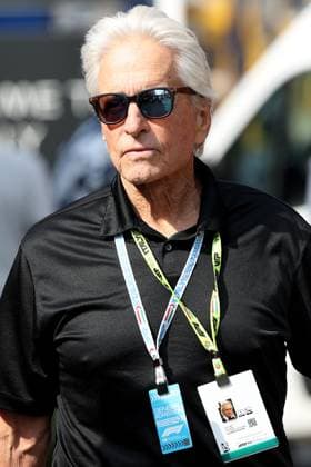 31.08.2024, xsvx, Motorsport FIA Formel 1, Großer Preis von Italien 2024 emspor, v.l. Schauspieler Michael Douglas (FIA REGULATIONS PROHIBIT ANY USE OF PHOTOGRAPHS as IMAGE SEQUENCES and or QUASI-VIDEO) Monza