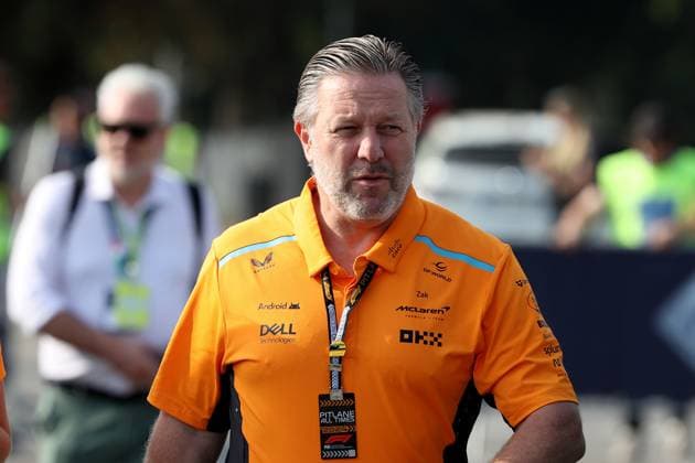 31.08.2024, xsvx, Motorsport FIA Formel 1, Großer Preis von Italien 2024 emspor, v.l. Zak Brown (FIA REGULATIONS PROHIBIT ANY USE OF PHOTOGRAPHS as IMAGE SEQUENCES and or QUASI-VIDEO) Monza
