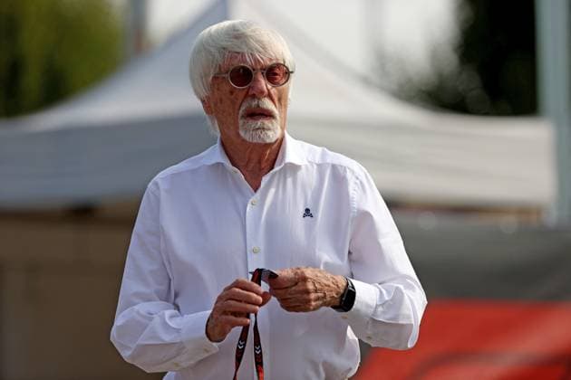 31.08.2024, xsvx, Motorsport FIA Formel 1, Großer Preis von Italien 2024 emspor, v.l. Bernie Ecclestone (FIA REGULATIONS PROHIBIT ANY USE OF PHOTOGRAPHS as IMAGE SEQUENCES and or QUASI-VIDEO) Monza