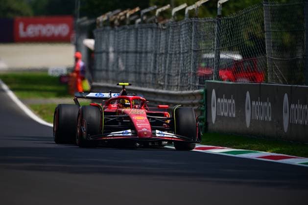 F1 Grand Prix of Italy - Qualifying Carlos Sainz of Scuderia Ferrari drives his single-seater during qualifying of the Italian GP, the 16th round of the Formula 1 World Championship, WM, Weltmeisterschaft in Autodromo Nazionale di Monza, Monza, Lombardy, Italy, on August 31, 2024. Monza Lombardy Italy  Copyright: xAndreaxDiodatox originalFilename:diodato-notitle240814_np4L4.jpg