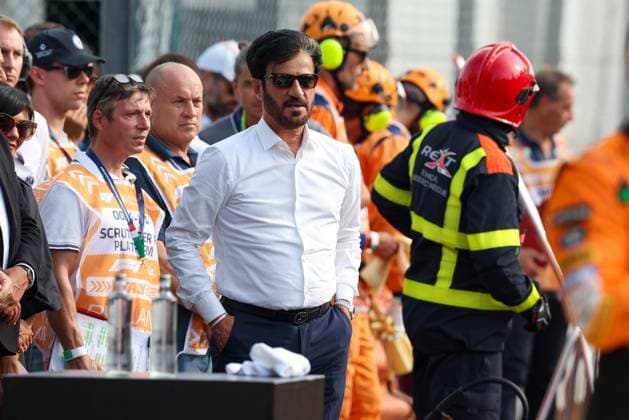 FIA Praesident Mohammed bin Sulayem, Qualifying, Grosser Preis von Italien, Motorsport, Herren, Formel 1, 31.08.2024 Monza Lombardei Italien