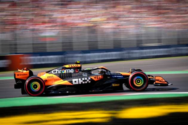Sport Bilder des Tages MONZA - Lando Norris (McLaren) in action during qualifying for the Italian Grand Prix at the Monza circuit. ANP SANDER KONING xVIxANPxSportx xxANPxIVx 507227661 originalFilename: 507227661.jpg