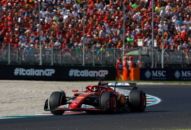 16 Charles Leclerc (MCO, Scuderia Ferrari HP), F1 Grand Prix of Italy at Autodromo Nazionale Monza on August 31, 2024 in Monza, Italy. (Photo by HOCH ZWEI) Monza Italy