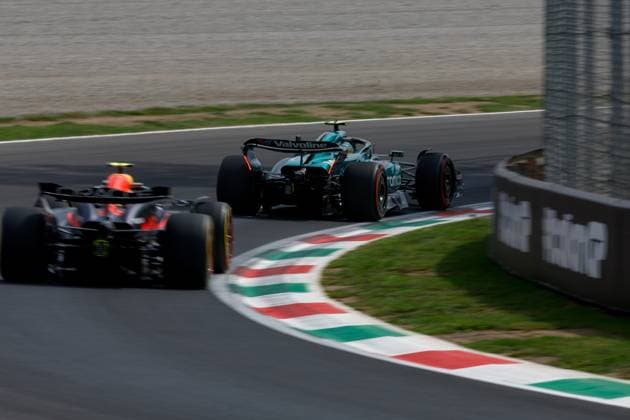 14 Fernando Alonso (ESP, Aston Martin Aramco F1 Team), F1 Grand Prix of Italy at Autodromo Nazionale Monza on August 31, 2024 in Monza, Italy. (Photo by HOCH ZWEI) Monza Italy