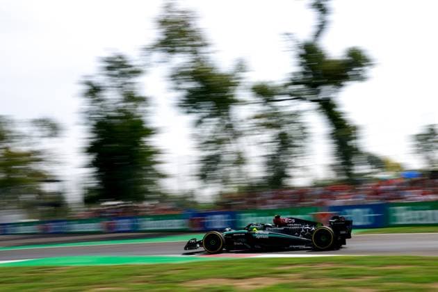 44 Lewis Hamilton (GBR, Mercedes-AMG Petronas F1 Team), F1 Grand Prix of Italy at Autodromo Nazionale Monza on August 31, 2024 in Monza, Italy. (Photo by HOCH ZWEI) Monza Italy