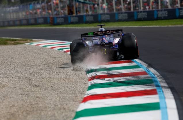 3 Daniel Ricciardo (AUS, Visa Cash App RB Formula One Team), F1 Grand Prix of Italy at Autodromo Nazionale Monza on August 31, 2024 in Monza, Italy. (Photo by HOCH ZWEI) Monza Italy