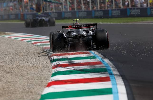 27 Nico Hulkenberg (DEU, MoneyGram Haas F1), F1 Grand Prix of Italy at Autodromo Nazionale Monza on August 31, 2024 in Monza, Italy. (Photo by HOCH ZWEI) Monza Italy