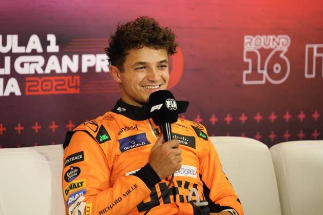 Lando Norris (McLaren Formula 1 Team, 04), Qualifying , ITA, Formel 1 Weltmeisterschaft, Italian Grand Prix, Autodromo Nazionale Monza, 31.08.2024 ITA, Formel 1 Weltmeisterschaft, Italian Grand Prix, Italien, Autodromo Nazionale Monza, 31.08.2024 Monza Copyright: xEibner-Pressefoto AnnikaxGrafx EP_AGF