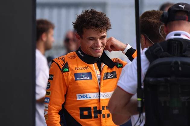 Lando Norris (McLaren Formula 1 Team, 04), Qualifying , ITA, Formel 1 Weltmeisterschaft, Italian Grand Prix, Autodromo Nazionale Monza, 31.08.2024 ITA, Formel 1 Weltmeisterschaft, Italian Grand Prix, Italien, Autodromo Nazionale Monza, 31.08.2024 Monza Copyright: xEibner-Pressefoto AnnikaxGrafx EP_AGF