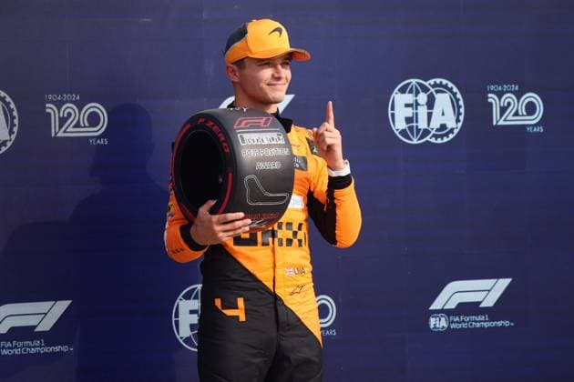 Lando Norris (McLaren Formula 1 Team, 04), Qualifying , ITA, Formel 1 Weltmeisterschaft, Italian Grand Prix, Autodromo Nazionale Monza, 31.08.2024 ITA, Formel 1 Weltmeisterschaft, Italian Grand Prix, Italien, Autodromo Nazionale Monza, 31.08.2024 Monza Copyright: xEibner-Pressefoto AnnikaxGrafx EP_AGF