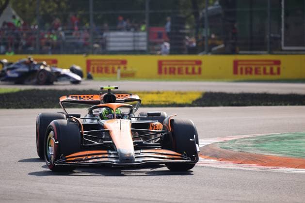 Lando Norris (McLaren Formula 1 Team, 04), Qualifying , ITA, Formel 1 Weltmeisterschaft, Italian Grand Prix, Autodromo Nazionale Monza, 31.08.2024 ITA, Formel 1 Weltmeisterschaft, Italian Grand Prix, Italien, Autodromo Nazionale Monza, 31.08.2024 Monza Copyright: xEibner-Pressefoto AnnikaxGrafx EP_AGF