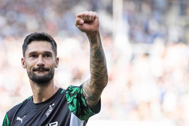 Tim Kleindienst (Borussia Moenchengladbach, 11) ballt jubelnd die Faust. Bochum, Fussball 1.Bundesliga 2. Spieltag, Spieltag 2, VfL Bochum - Borussia Moenchengladbach, 31.08.2024, Vonovia Ruhrstadion, Bochum. DFL regulations prohibit any use of photographs as image sequences and or quasi-video Â